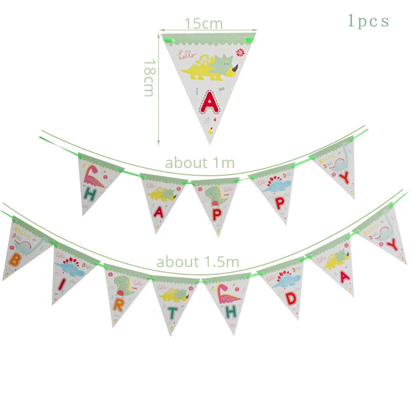 Dinosaur Party Balloon Garland Set