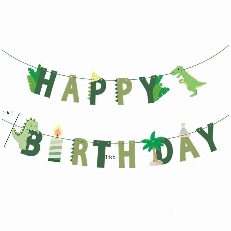 Dinosaur Party Balloon Garland Set