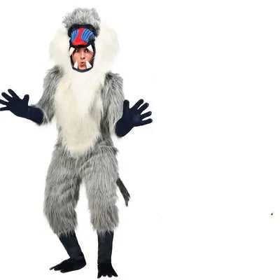 Baboon Animal Costume for Kids & Adults