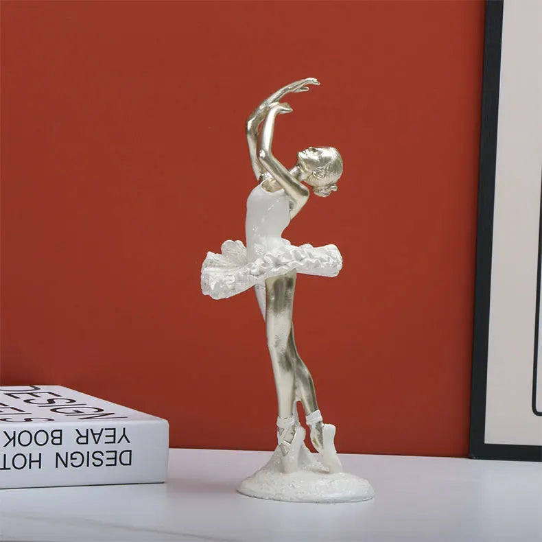 Valentine's Day gifts: Ballet girl figurine, entrance decoration item, craft product, living room desktop dancer figurine