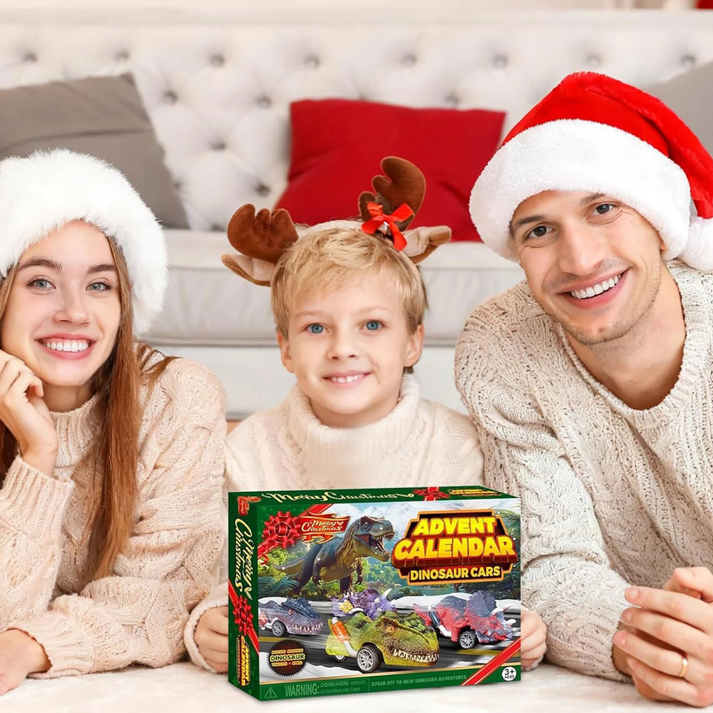 Dinosaur Car Advent Calendar