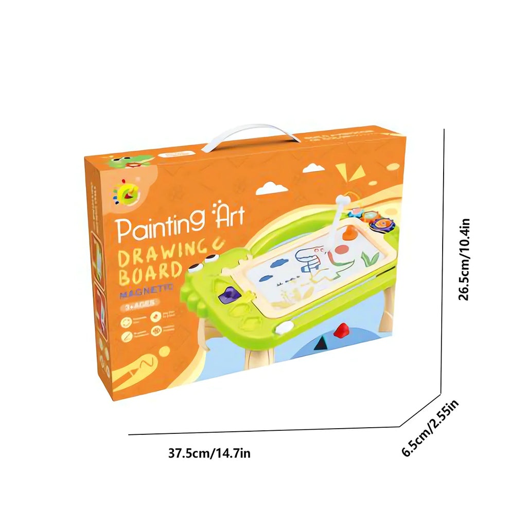 Dinosaur Magnetic Color Drawing Board for Kids