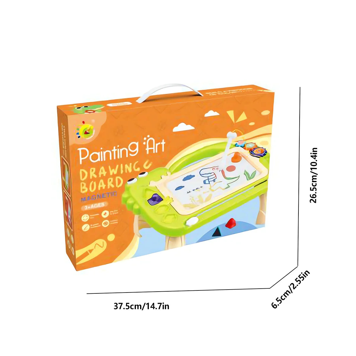 Dinosaur Magnetic Color Drawing Board for Kids