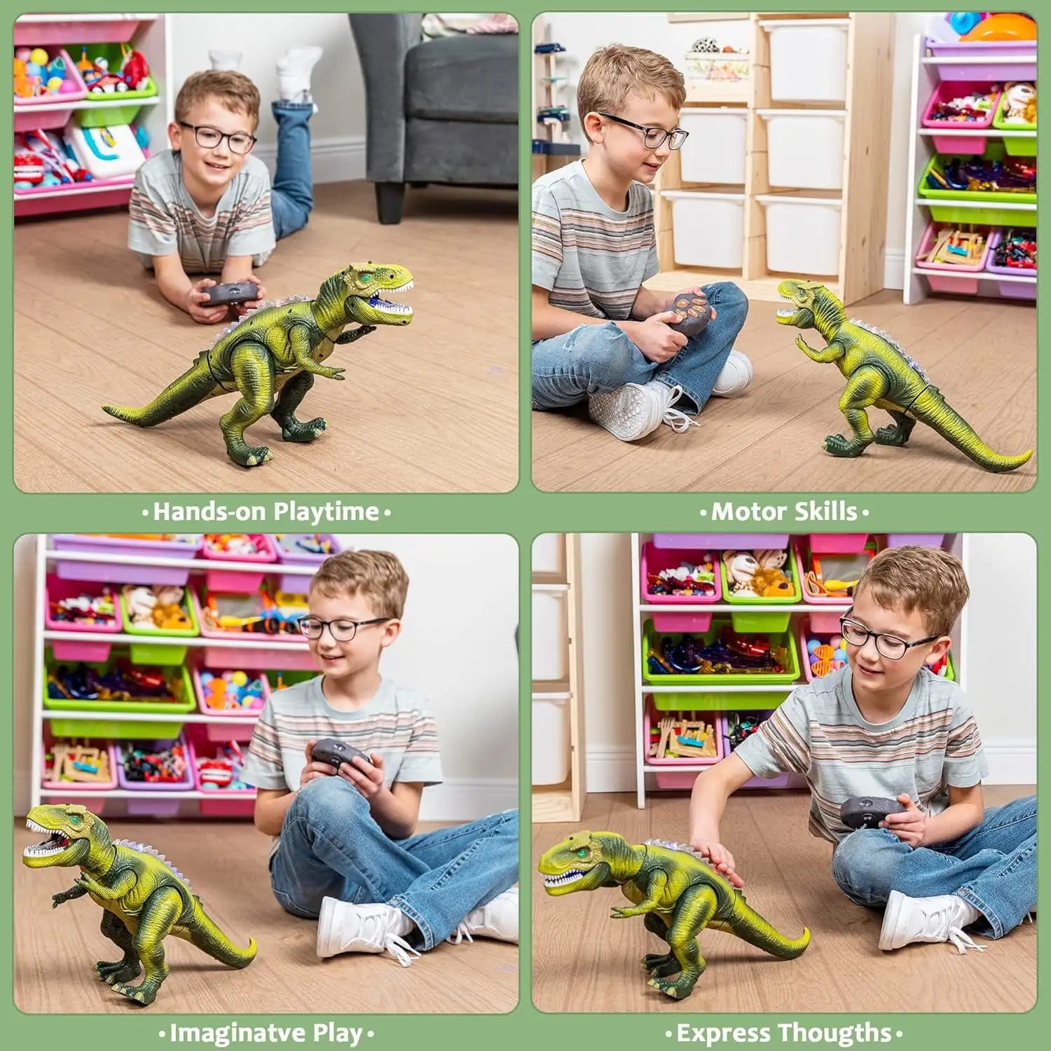 Remote Control T-Rex Toy