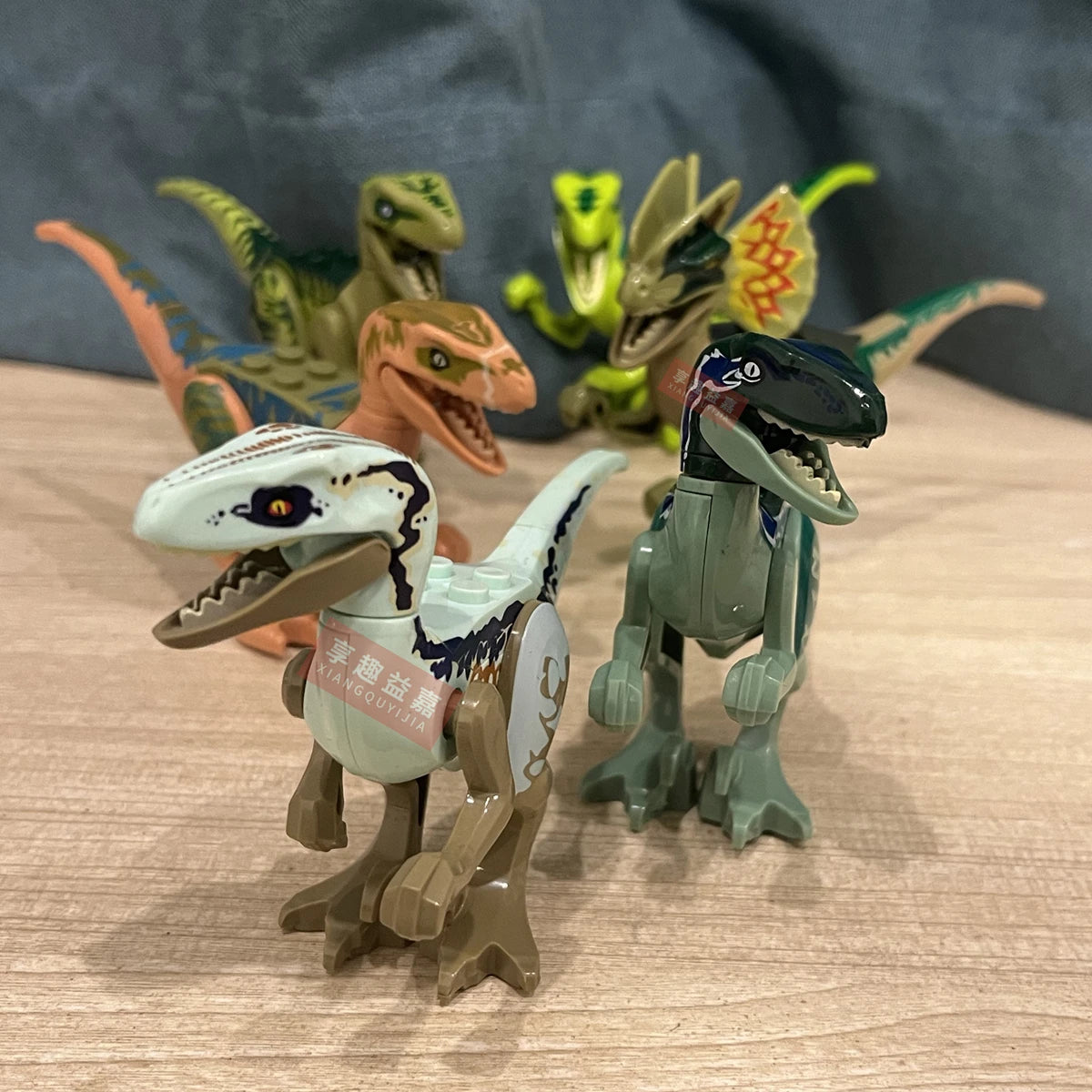 Jurassic Raptor Building Blocks