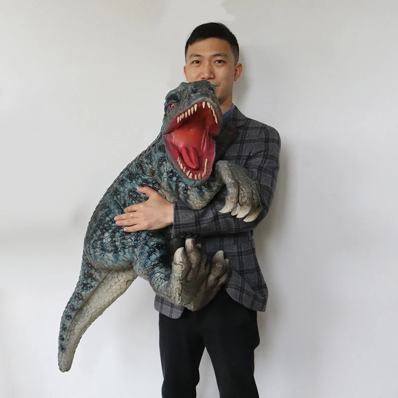 Silicone Animatronic Dinosaur Toy for Kids & Cosplay