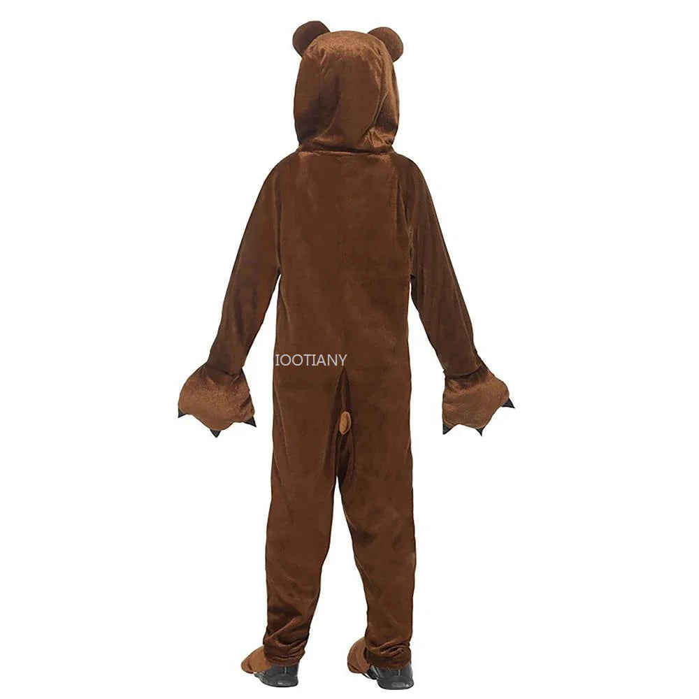 Kids Brown Bear Costume