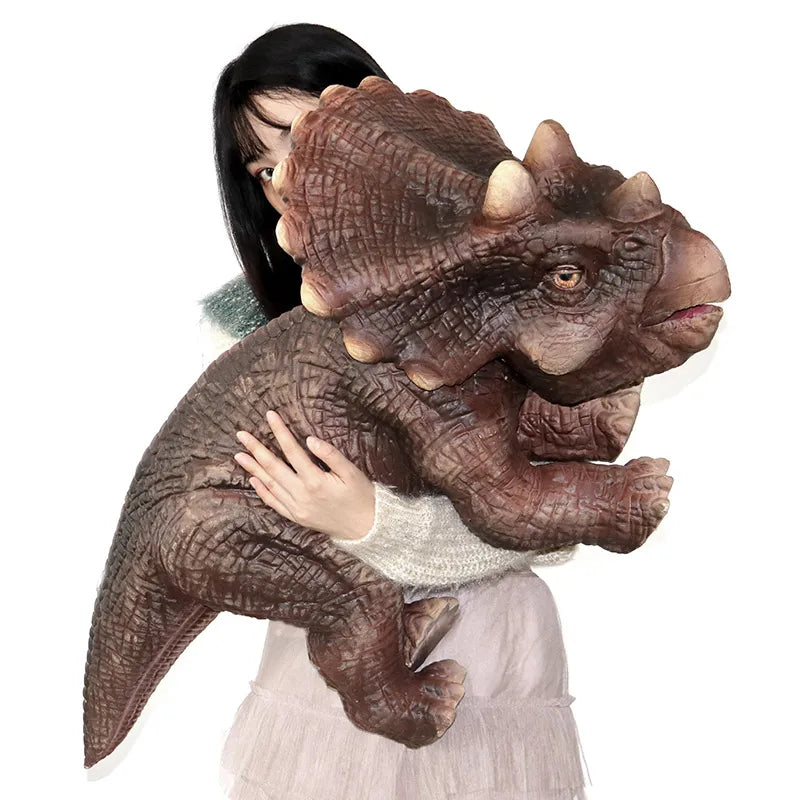 Silicone Animatronic Dinosaur Toy for Kids & Cosplay