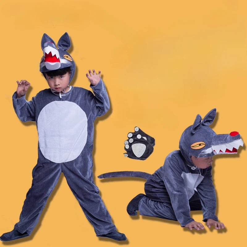 Kids Wolf Costume