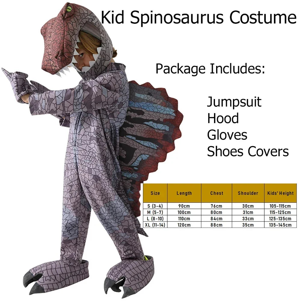 Kids Spinosaurus Dinosaur Costume