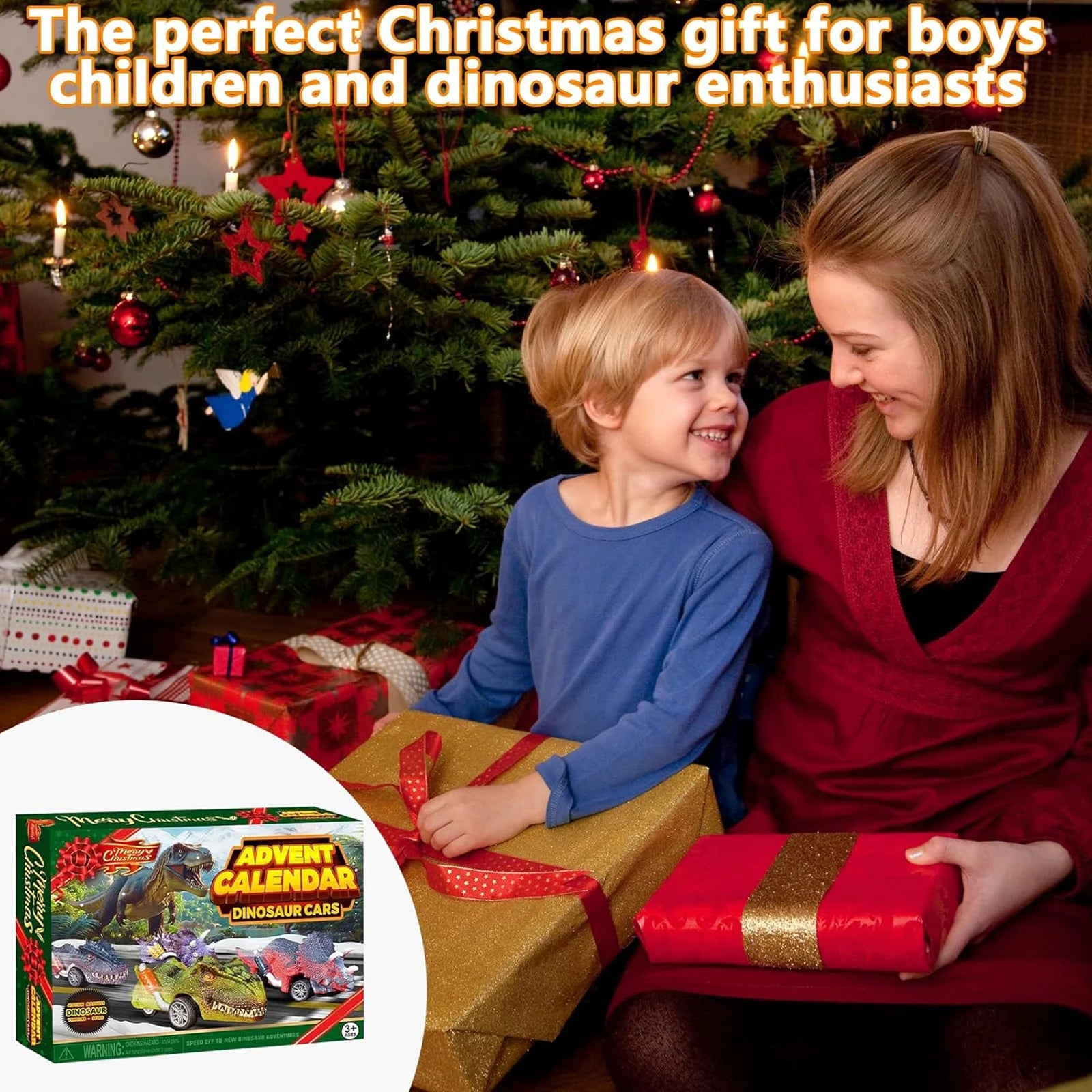 Dinosaur Car Advent Calendar