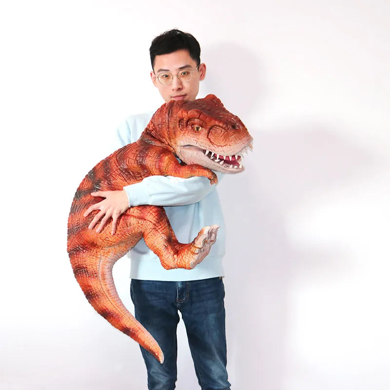 Silicone Animatronic Dinosaur Toy for Kids & Cosplay