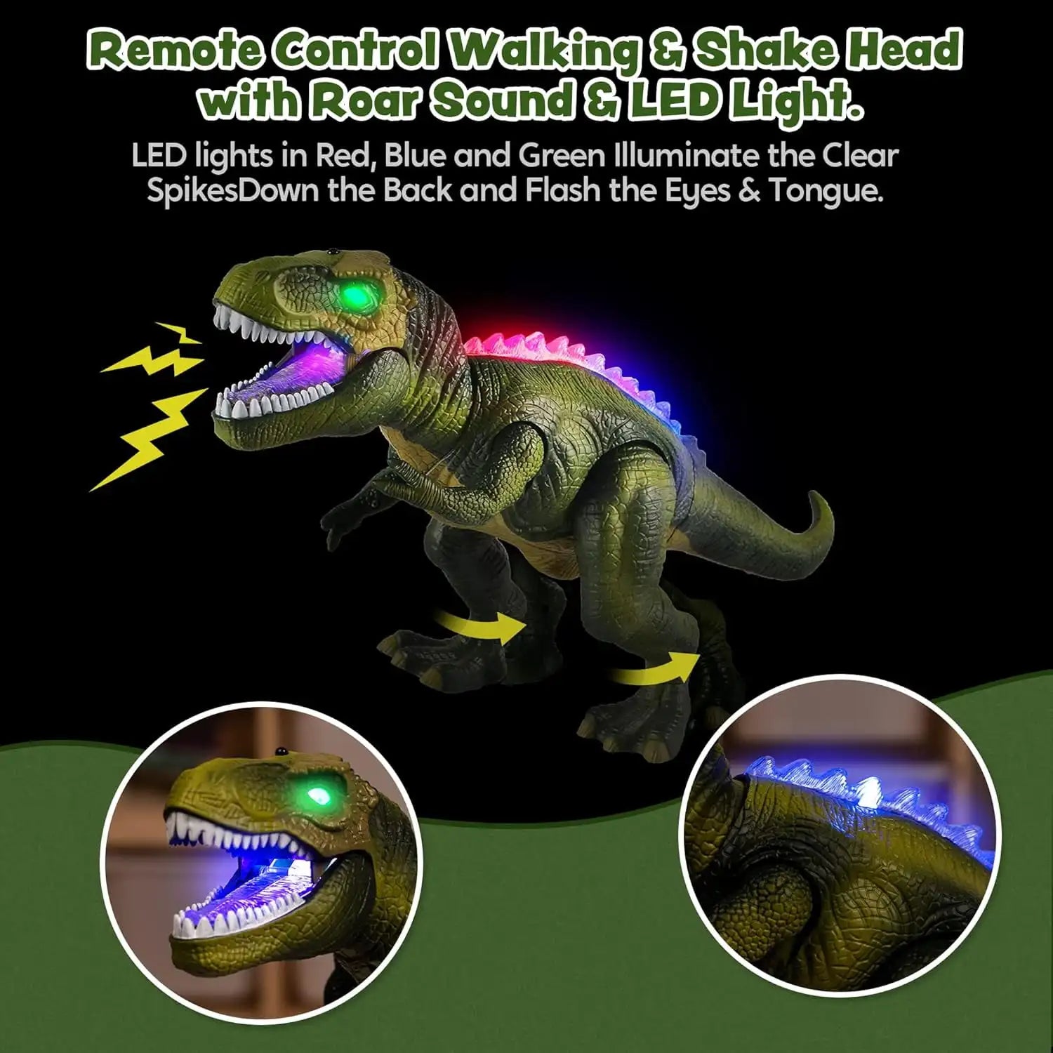 Remote Control T-Rex Toy