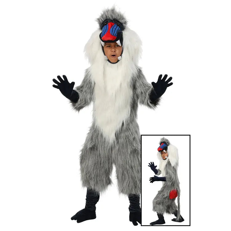 Baboon Animal Costume for Kids & Adults