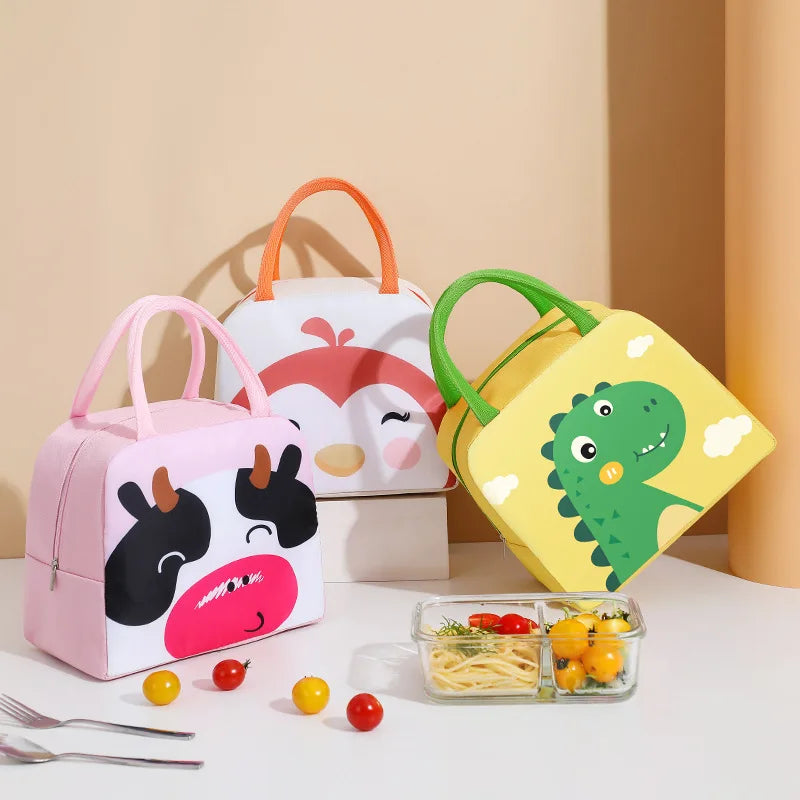 Cute Dinosaur Insulated Lunch Bag