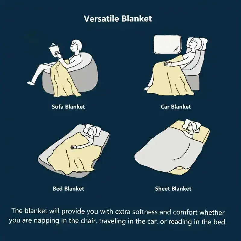 Christmas Dinosaur Flannel Blanket