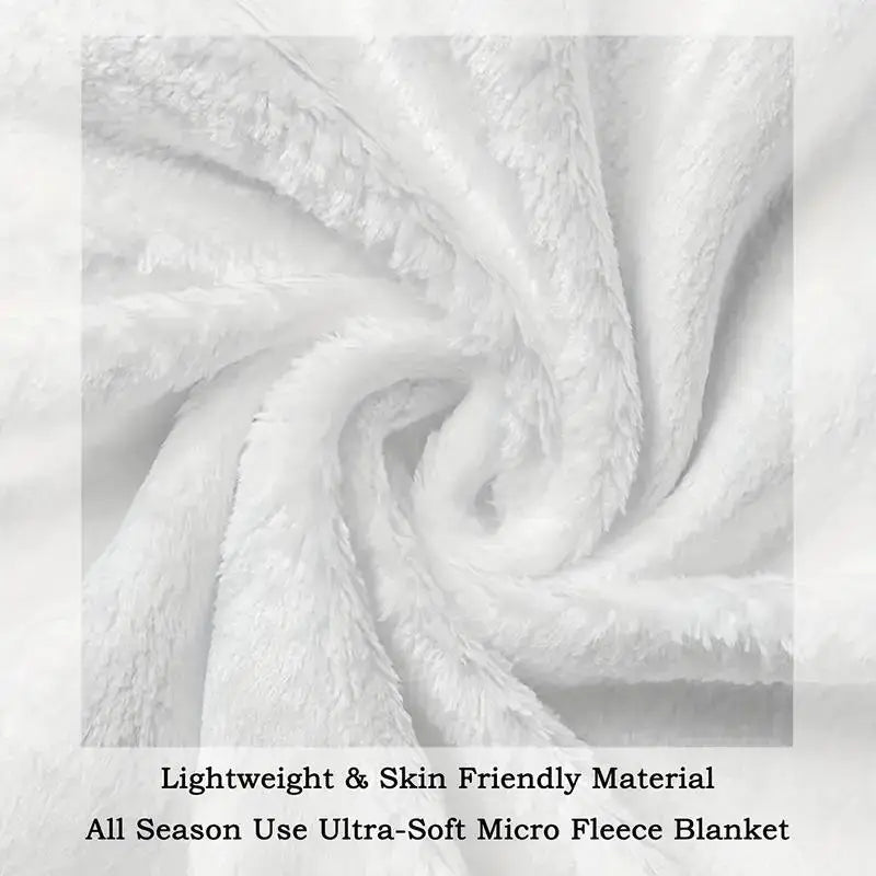 Christmas Dinosaur Flannel Blanket