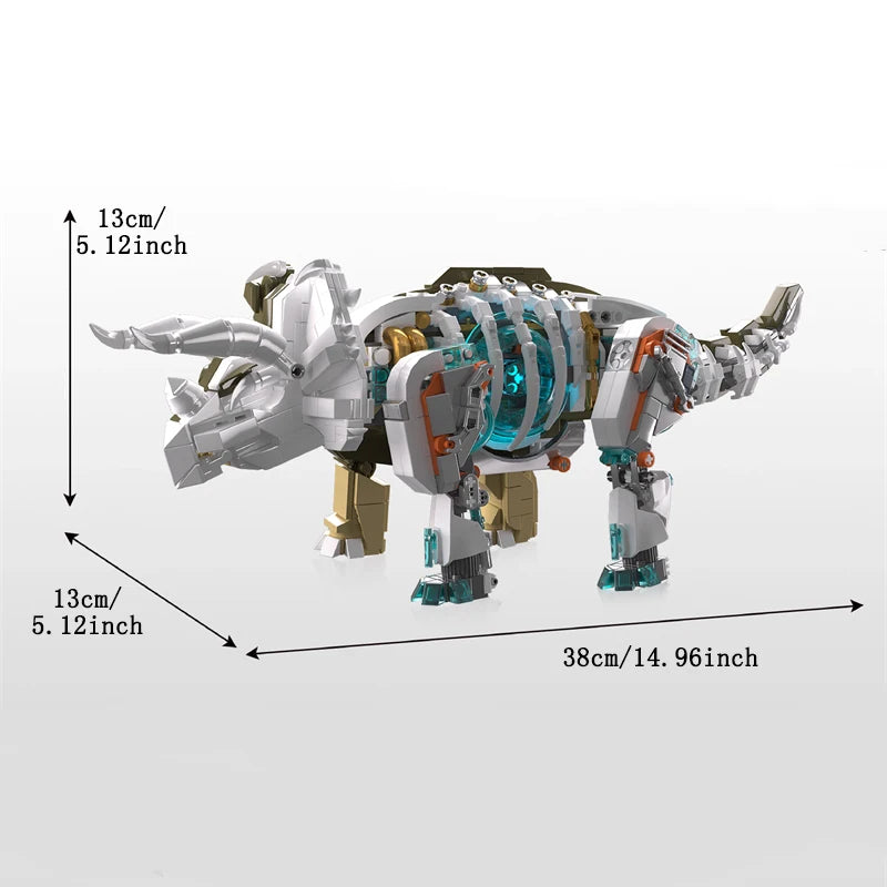 Mecha Dino Building Blocks Set