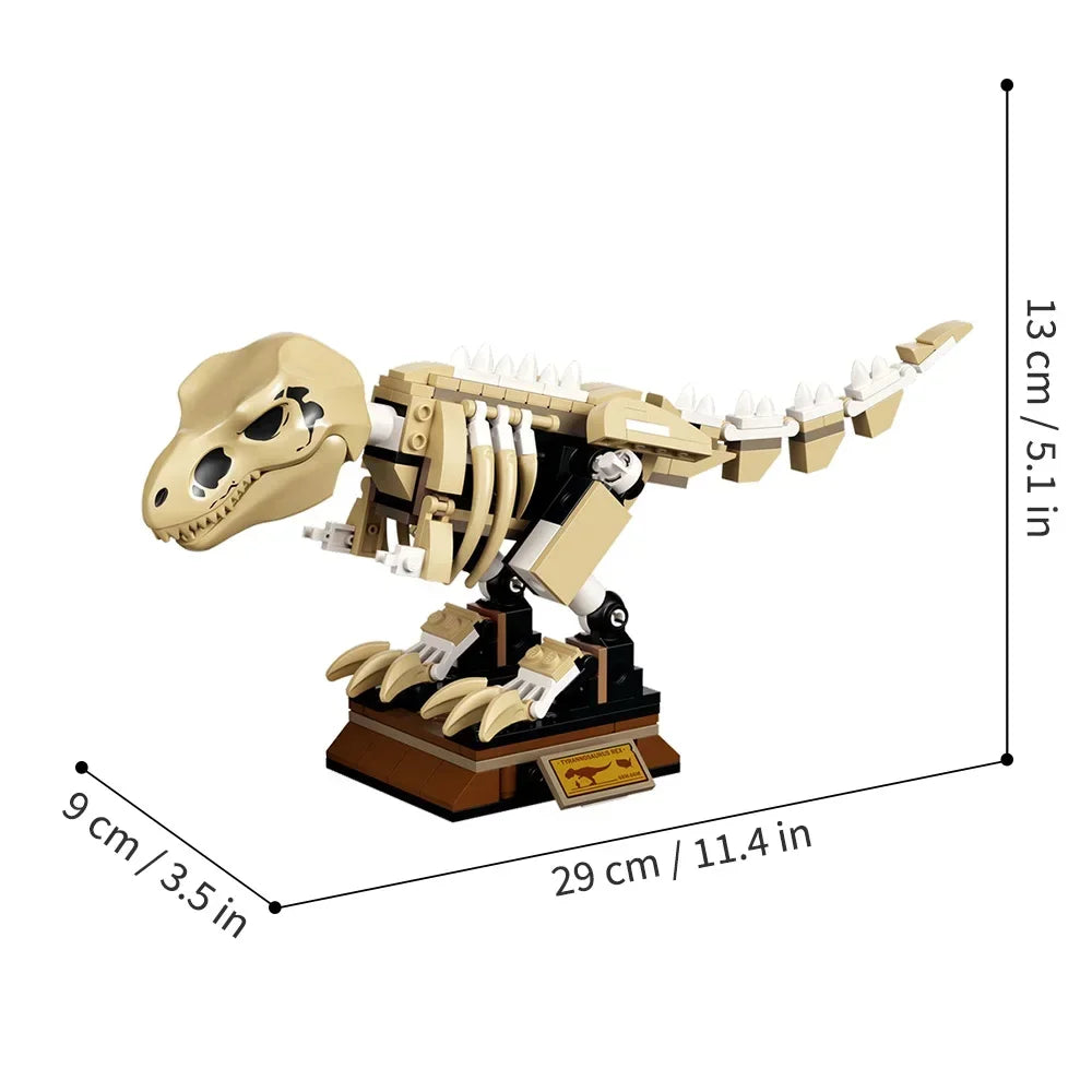 Dinosaur Fossil Exhibition Building Blocks