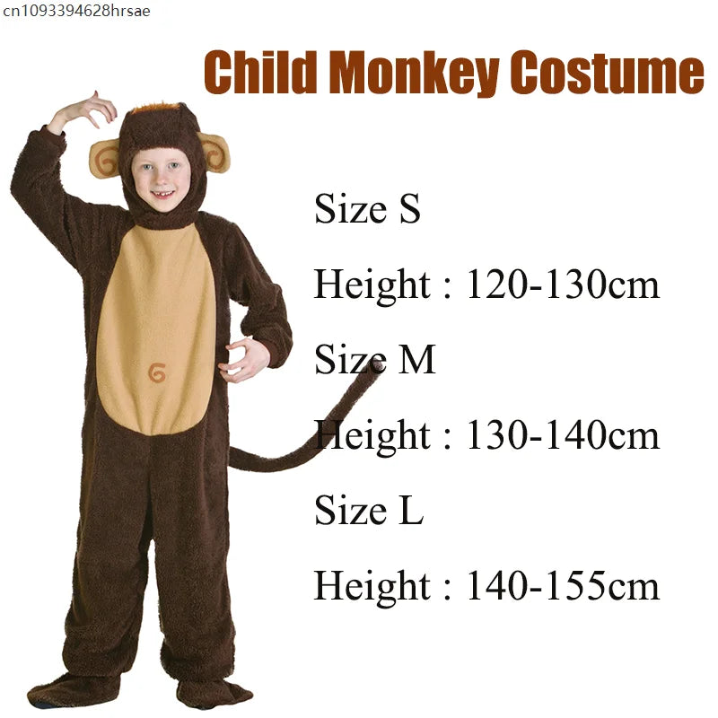 Family Monkey Costume Set