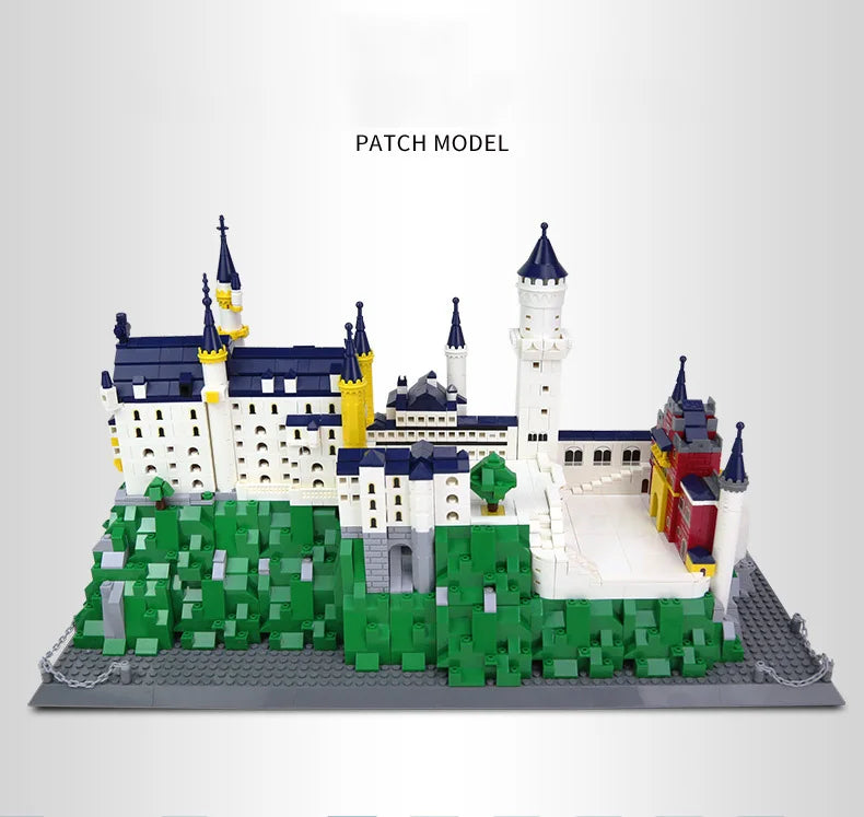 World Famous Architecture Building Block Stone Castles for Dragons that Roar!