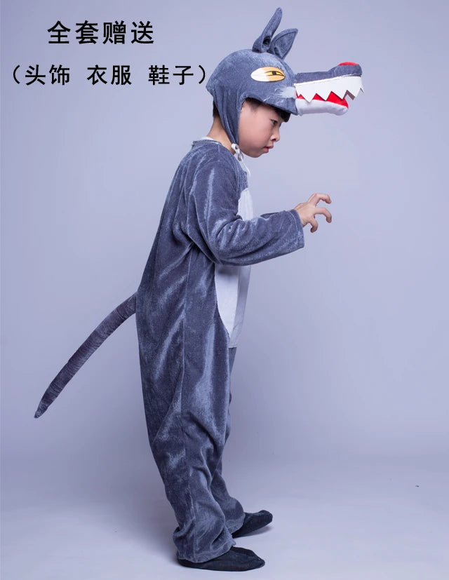 Kids Wolf Costume