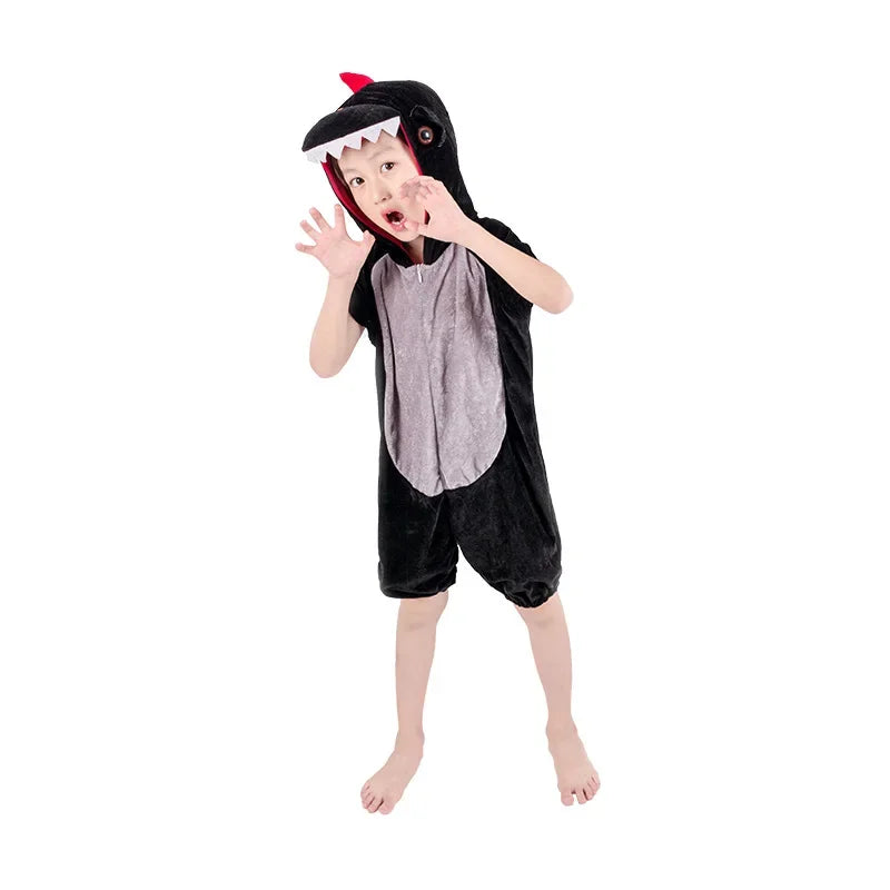 Kids Green Dinosaur Costume