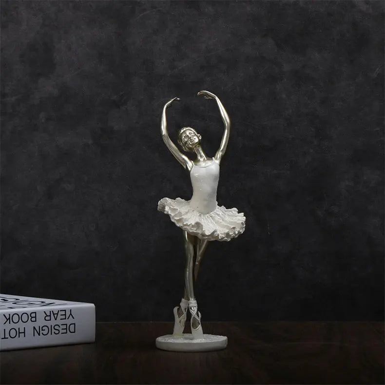 Valentine's Day gifts: Ballet girl figurine, entrance decoration item, craft product, living room desktop dancer figurine