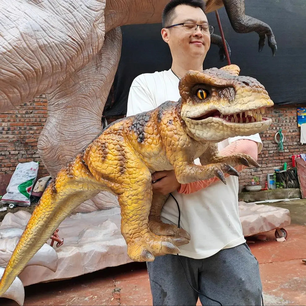 Silicone Animatronic Dinosaur Toy for Kids & Cosplay
