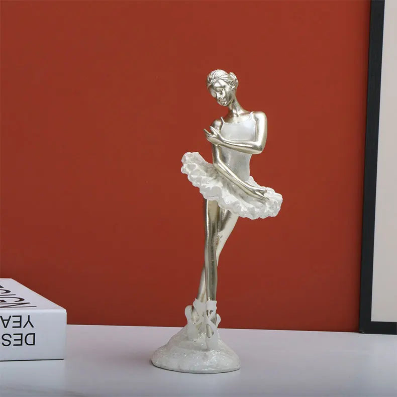 Valentine's Day gifts: Ballet girl figurine, entrance decoration item, craft product, living room desktop dancer figurine
