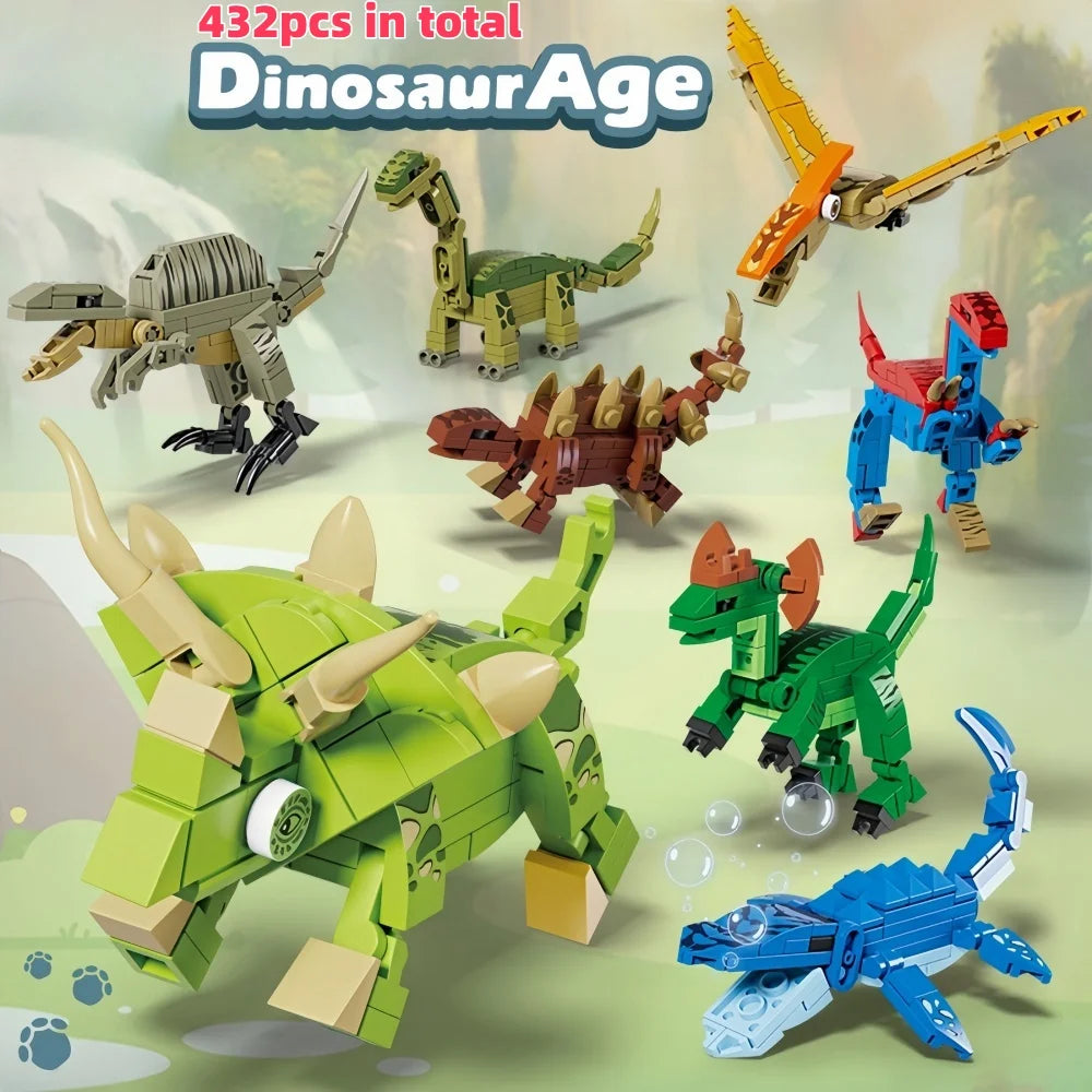 Mini Dinosaur Building Puzzle