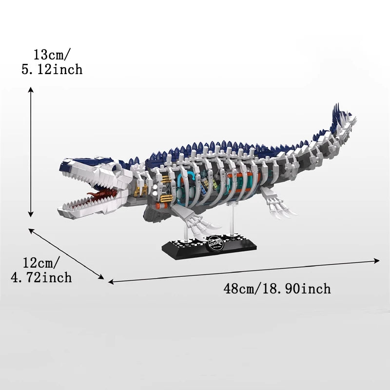 Mecha Dino Building Blocks Set