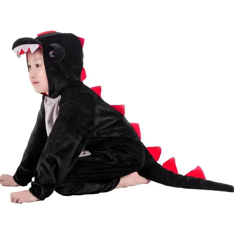 Kids Green Dinosaur Costume