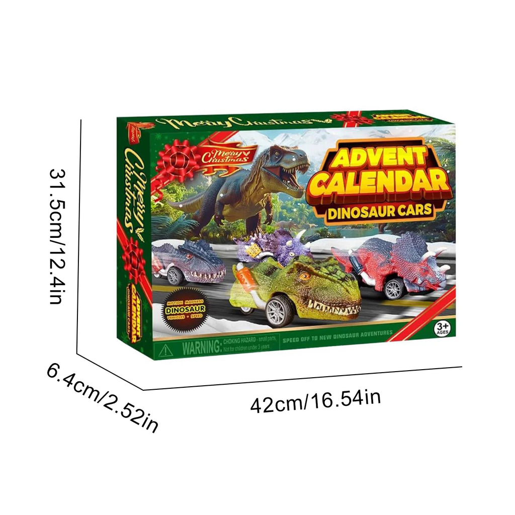 Dinosaur Car Advent Calendar