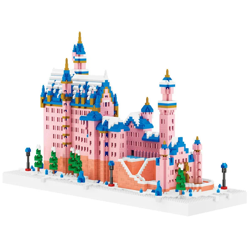 World Famous Architecture Building Block Stone Castles for Dragons that Roar!