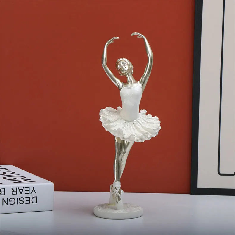 Valentine's Day gifts: Ballet girl figurine, entrance decoration item, craft product, living room desktop dancer figurine