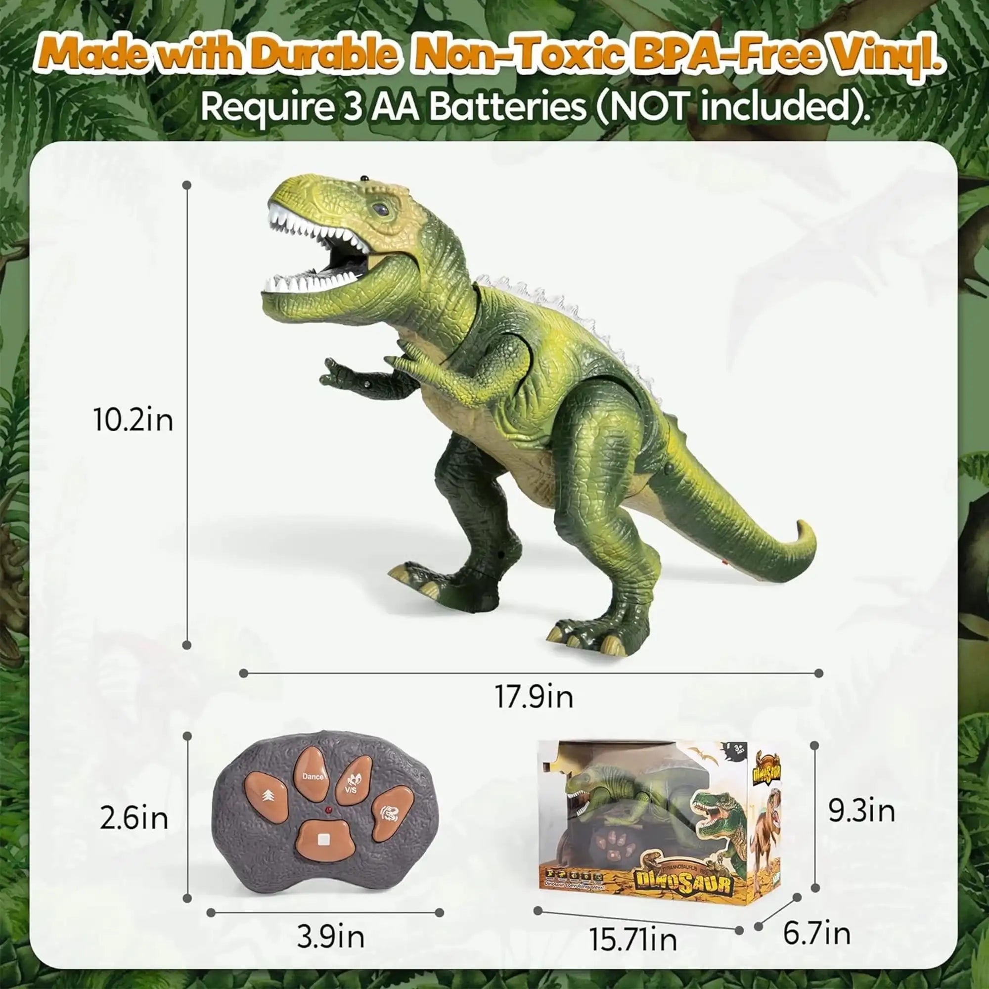 Remote Control T-Rex Toy