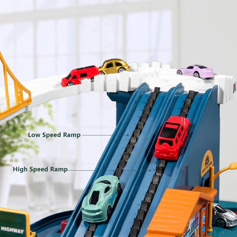 Dinosaur Mountain Track Car Set