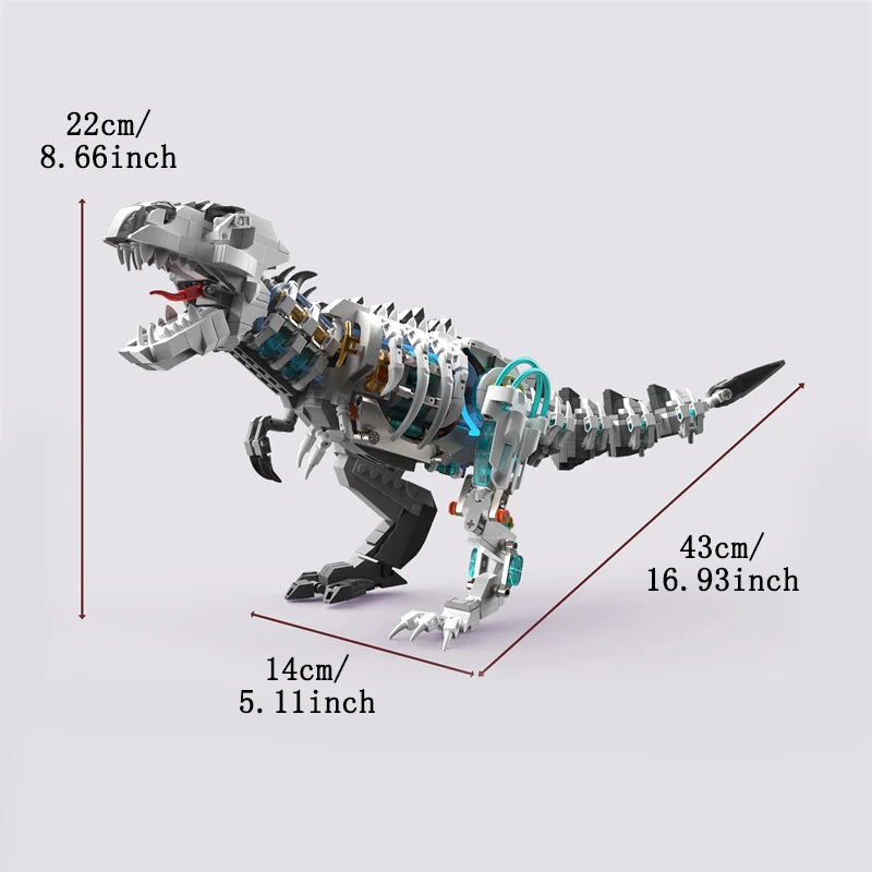 Mecha Dino Building Blocks Set
