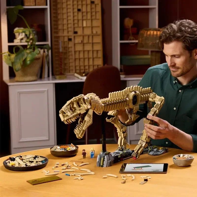 Tyrannosaurus Rex Fossil Building Blocks