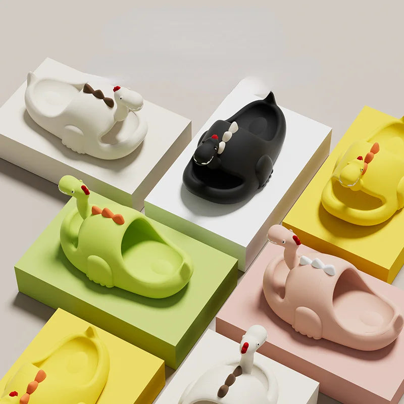 Cute Dinosaur Platform Slides