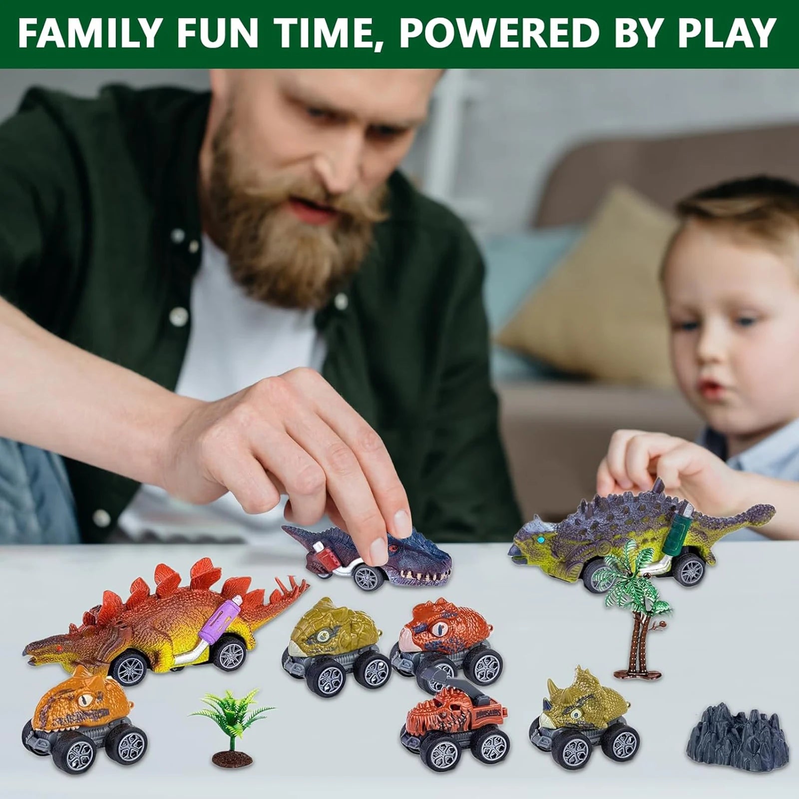 Dinosaur Car Advent Calendar