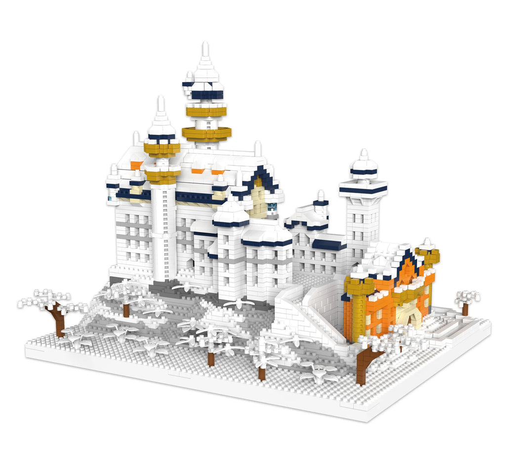 World Famous Architecture Building Block Stone Castles for Dragons that Roar!