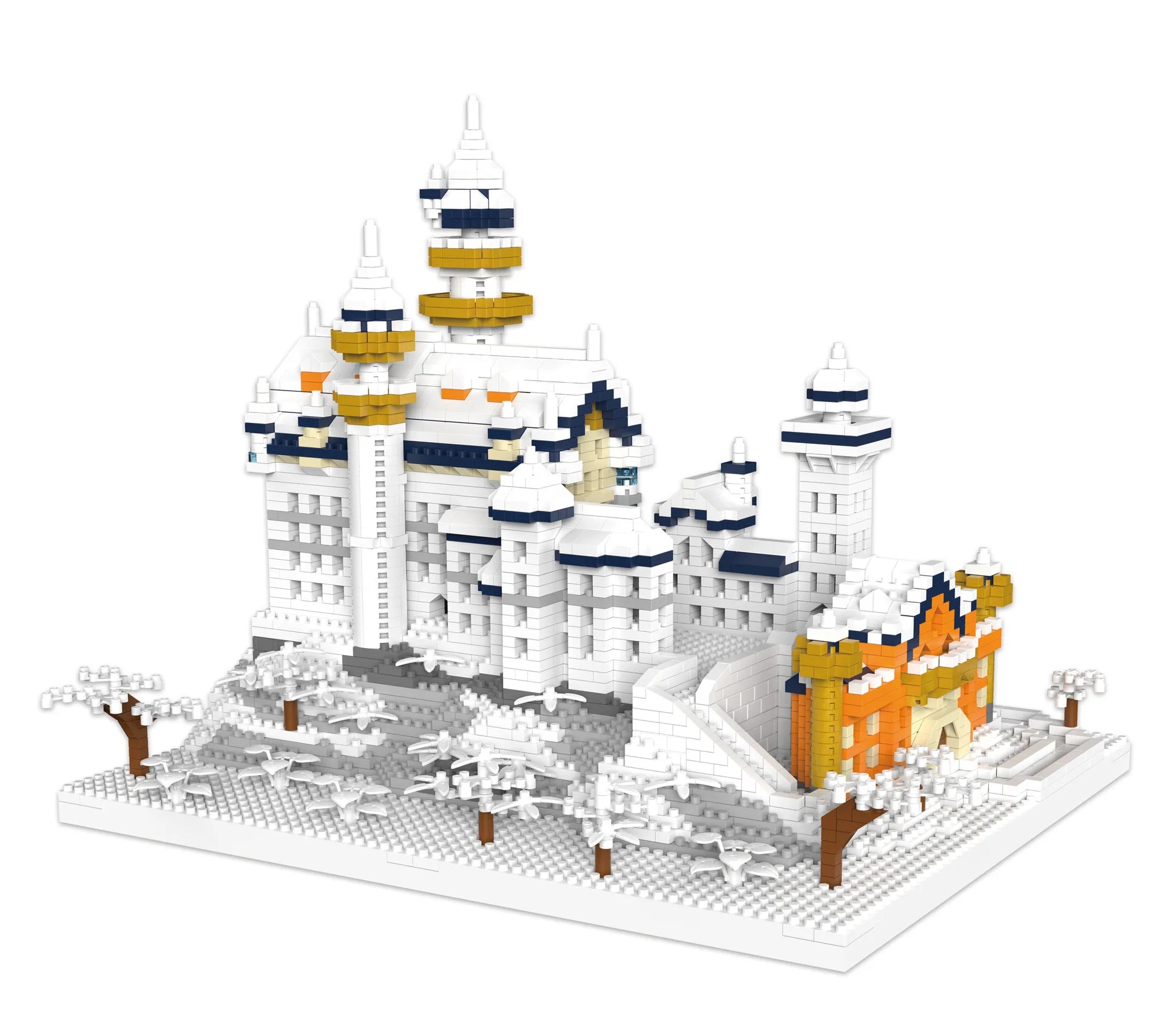 World Famous Architecture Building Block Stone Castles for Dragons that Roar!