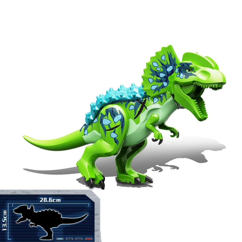 Collectible Dinosaur Building Block Sets - Most Dino Types, Some with Sound!