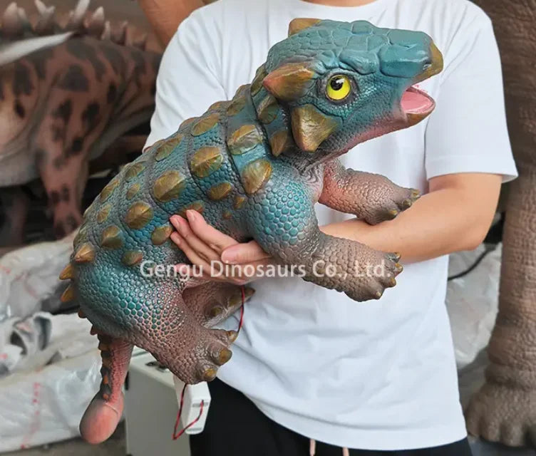 Silicone Animatronic Dinosaur Toy for Kids & Cosplay