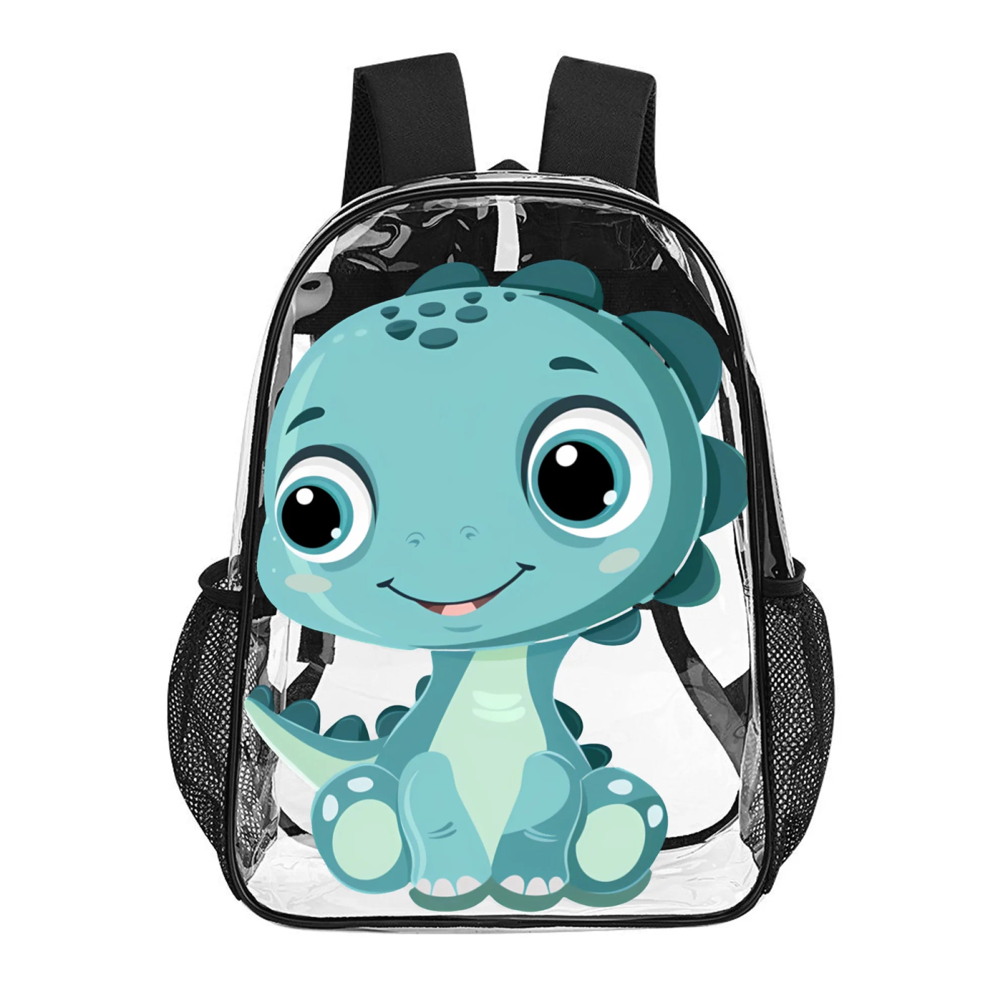 17" Clear Dinosaur Kids Backpack