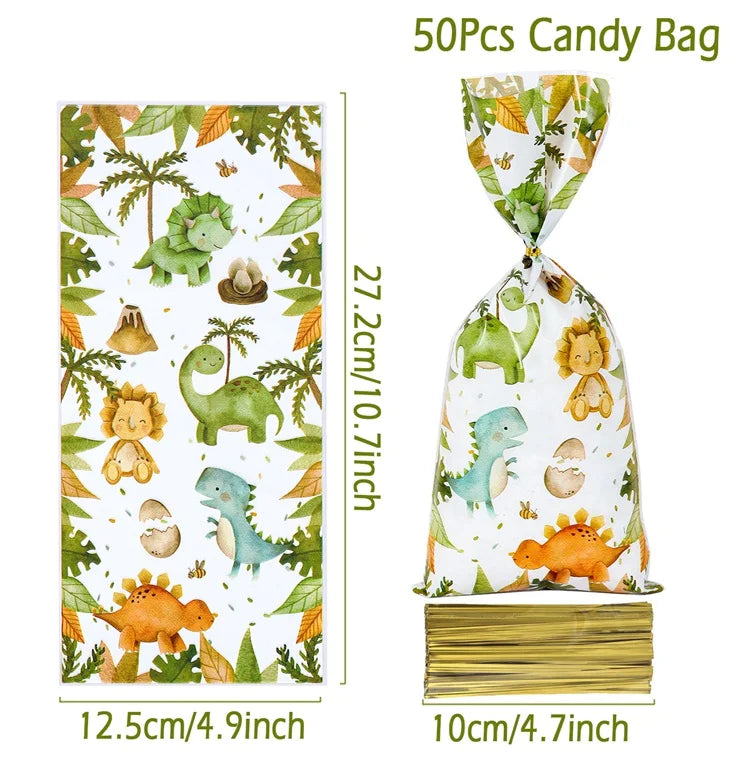 Roar Dinosaur Theme Party Tableware Set