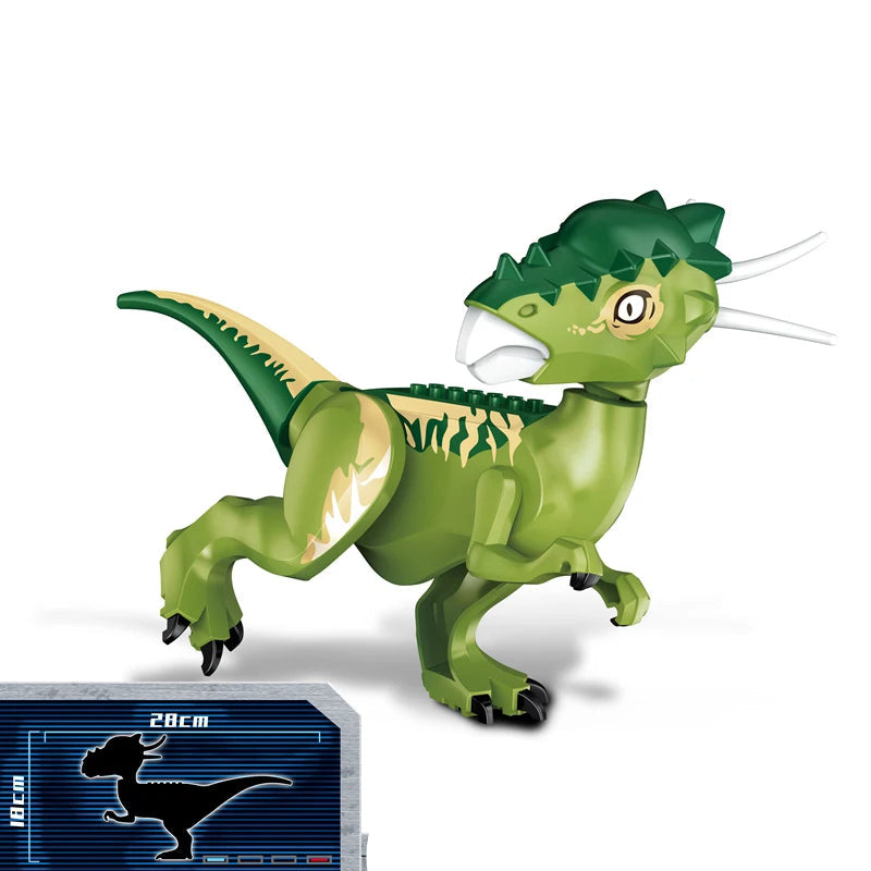 Collectible Dinosaur Building Block Sets - Most Dino Types, Some with Sound!