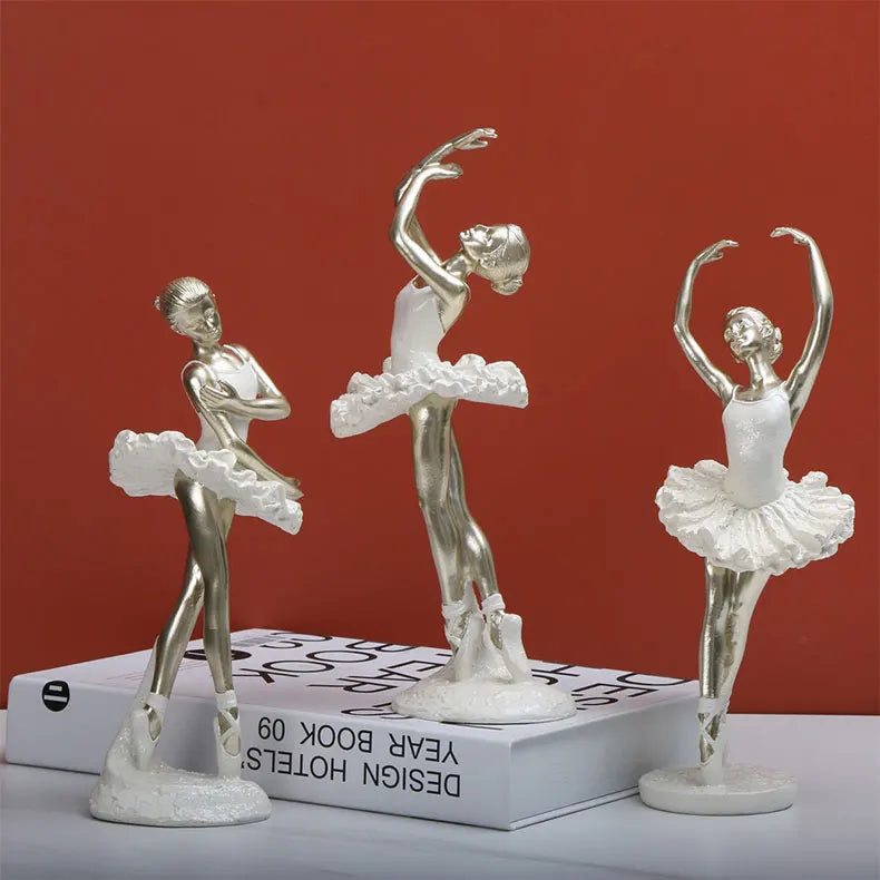 Valentine's Day gifts: Ballet girl figurine, entrance decoration item, craft product, living room desktop dancer figurine